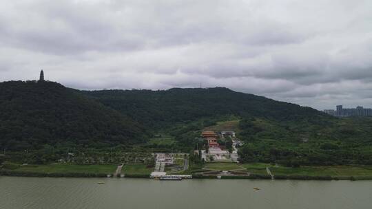 广西南宁青秀山5A景区航拍