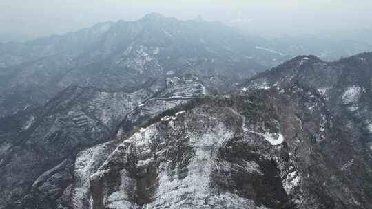 广西桂林资源八角寨雪景