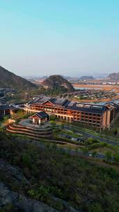 桂林雁山的酒店度假区建筑群