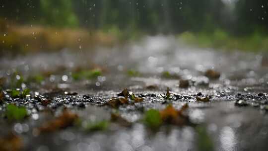 谷雨 谷雨节气 春分视频素材模板下载