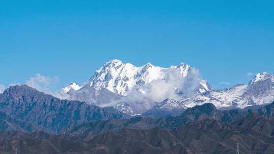 博格达峰 天山山脉