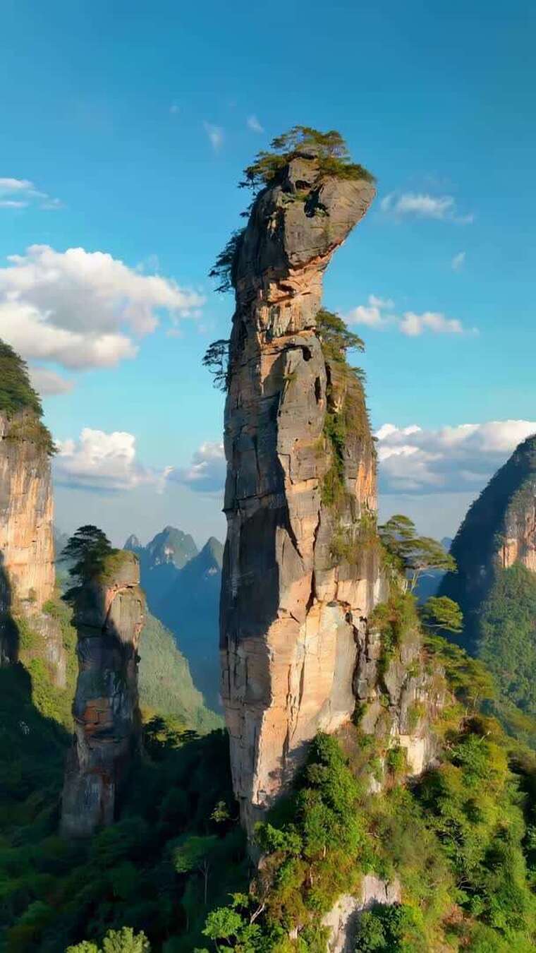 张家界奇峰自然风光