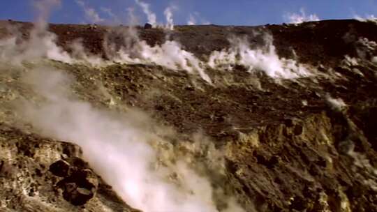 火山气体视频