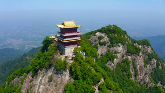 西安南五台山风景区秦岭山脉