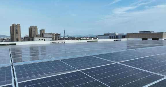 工厂厂房屋顶分布式光伏太阳能发电站