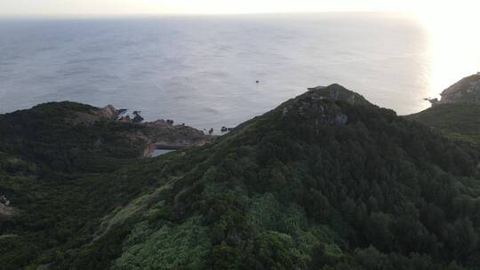 航拍福建宁德四礵列岛海岛风光