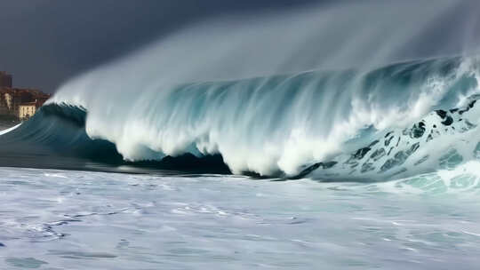 汹涌海浪巨浪