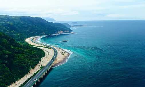 沿海公路的壮丽景观