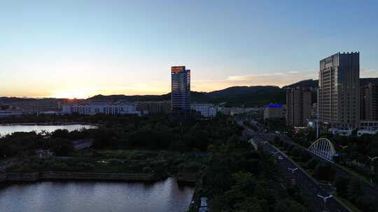 文山凤凰酒店夜景