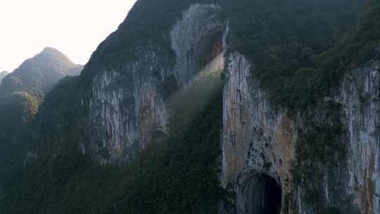 格凸河景区航拍4K