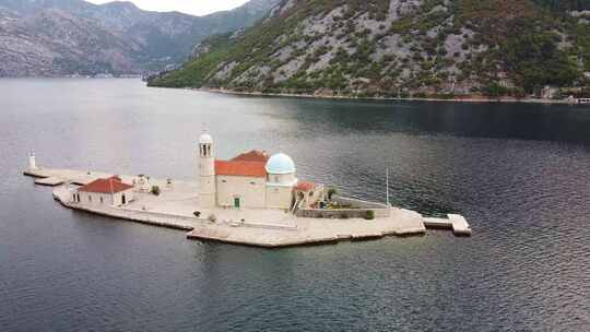 黑山，岛屿，科托尔海岸，Perast