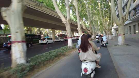 郑州金水路实景