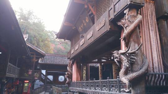 中式建筑 古典戏台
