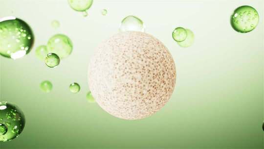植物精华祛斑修复皮肤美白细胞视频
