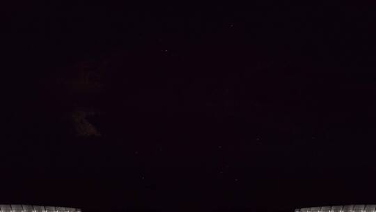 夜晚天空中的闪电视频背景元素视频素材模板下载