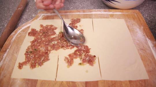 放肉馅包千层肉饼香河肉饼