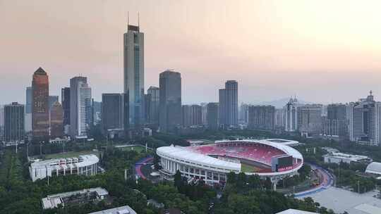 广州夜景延时 珠江新城 CBD 广州塔