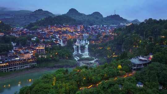 芙蓉古镇夜景