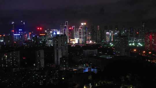 深圳南山区城市夜景