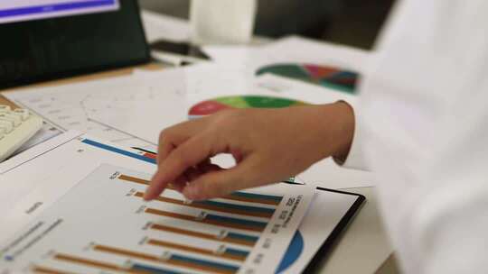 进行财务管理的统计人员