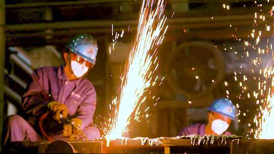 焊接 电焊 钢铁 金属工业 工厂设备