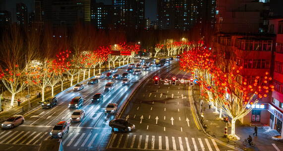 沈阳春节节日氛围装扮