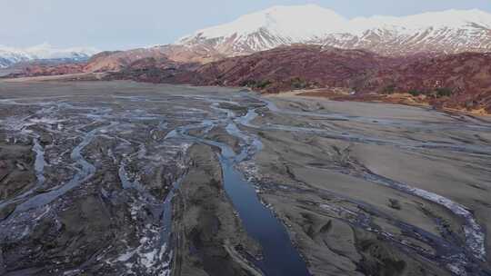 山脉，山谷，河口，Hvannagil