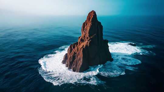 深海中的石头 石头素材 大海中石头