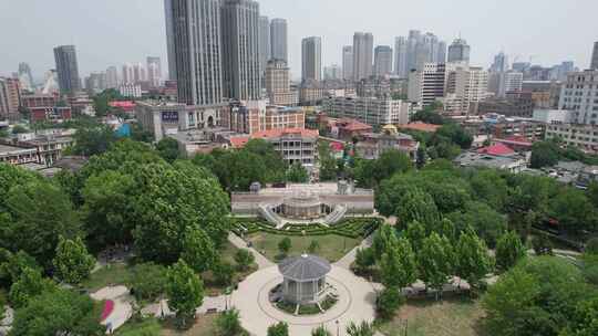 天津城市风光航拍