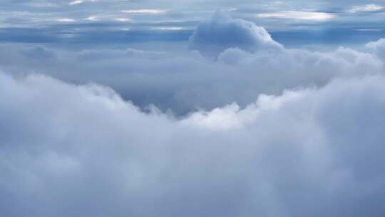 山间云海航拍空境自然环境气候生态宣传片4K