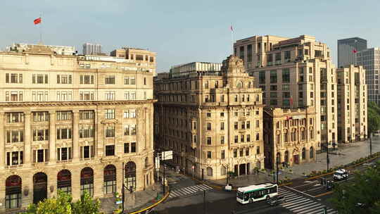 上海外滩历史建筑街景