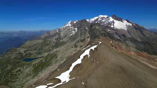 阿尔卑斯山，山脉，峰，游览杜勃朗峰