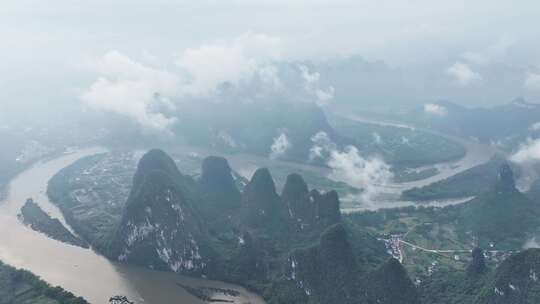 桂林山水 烟雨漓江