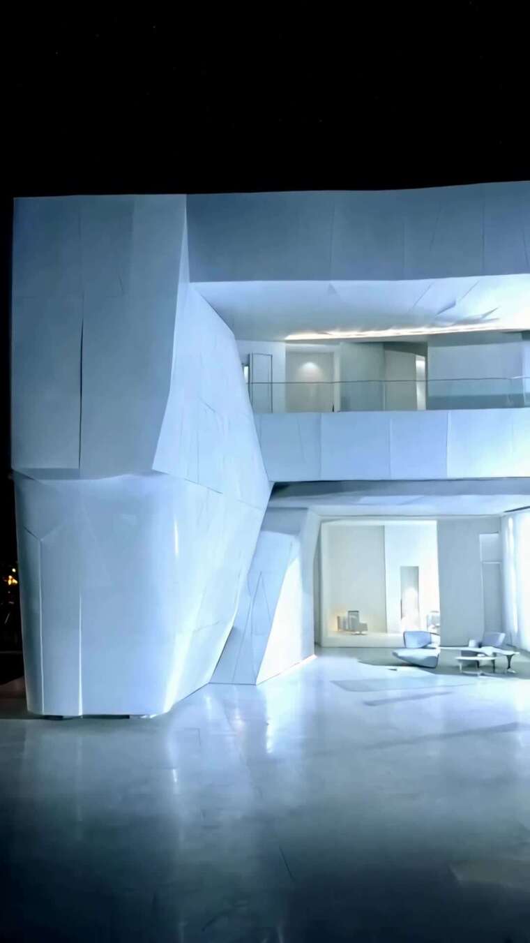 现代风格建筑室内空间