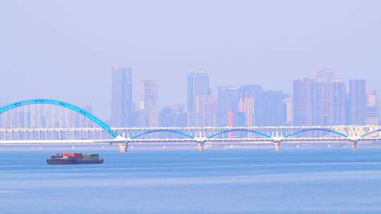 杭州复兴大桥建筑风景