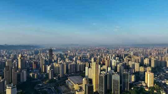 4K重庆城市南坪高空航拍视频素材模板下载