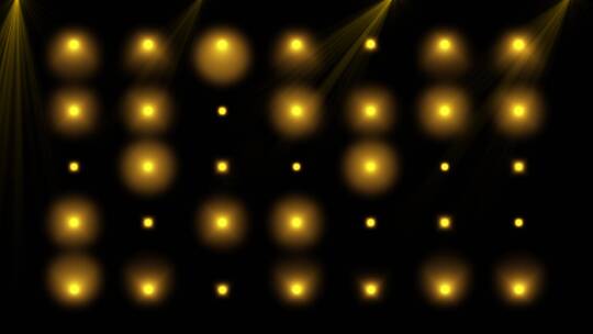 4K金色闪烁灯光视频2