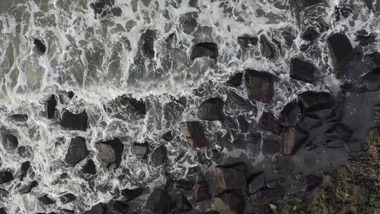 原创 福建福州平潭岛海岸线海滨自然风光