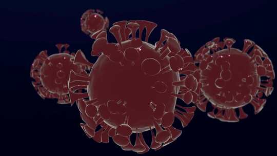 冠状病毒3d动画