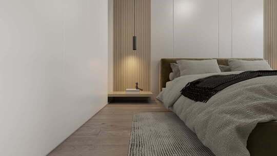 现代家居室内卧室空镜合集