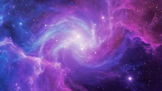 绚丽星云宇宙背景画面