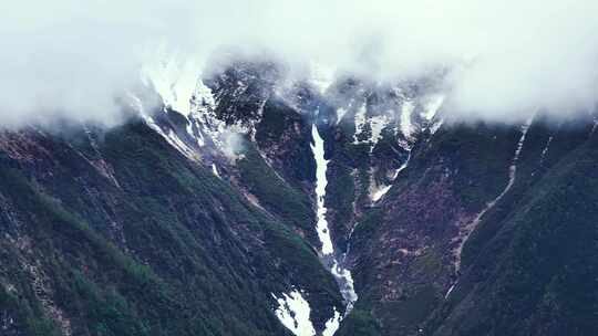 4K航拍川西阿坝州毕棚沟风光美景