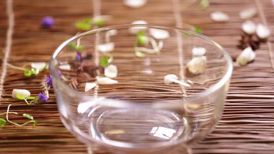 【镜头合集】透明反光玻璃碗餐具