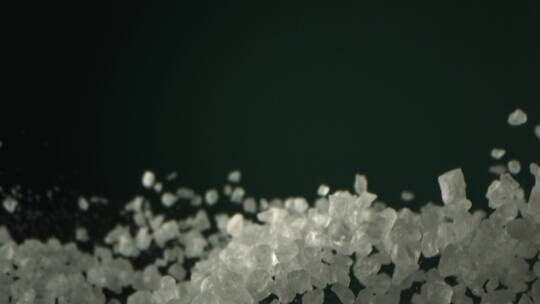 盐 海盐 颗粒 调味品 食品视频素材模板下载