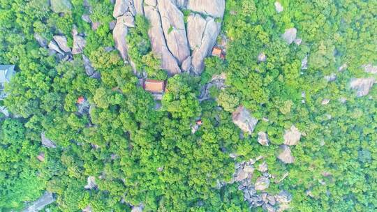 航拍漳州云洞岩漳州旅游景点视频素材模板下载