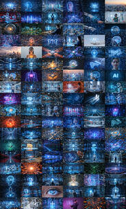 AI智能机器人算力数字人芯片科技模型数据高清在线视频素材下载