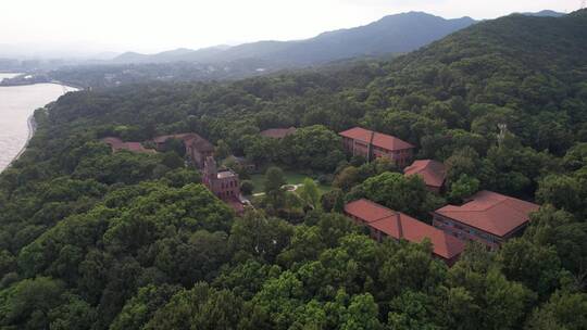 浙江大学西湖校区航拍