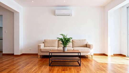 简约客厅沙发茶几室内场景