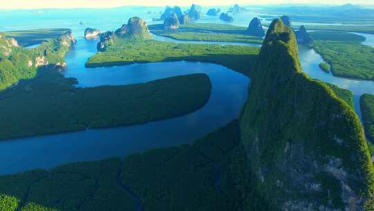 海湾的美丽景色