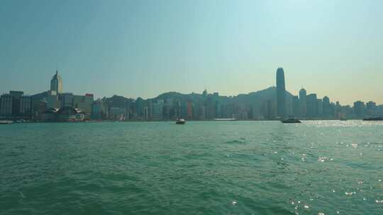香港维多利亚港城市风光